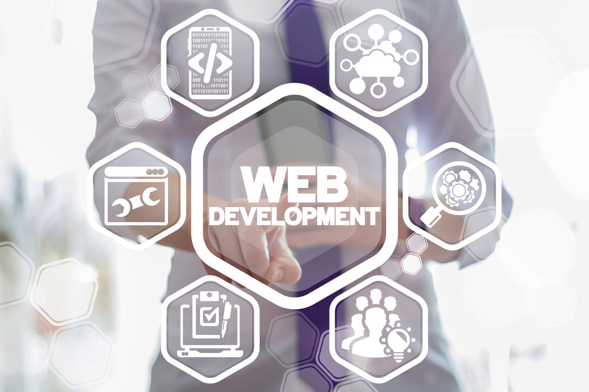 Web Development concept.